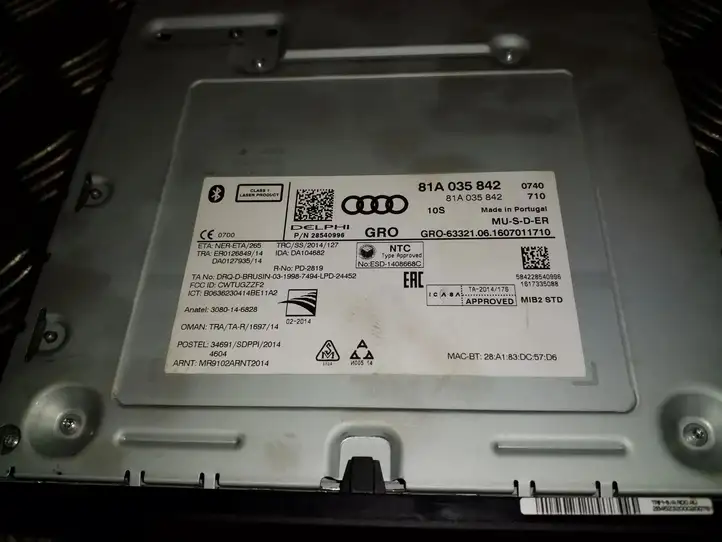 Audi A3/S3 8V (2016 - 2020) 81A035842 Блок MMI — фото 2