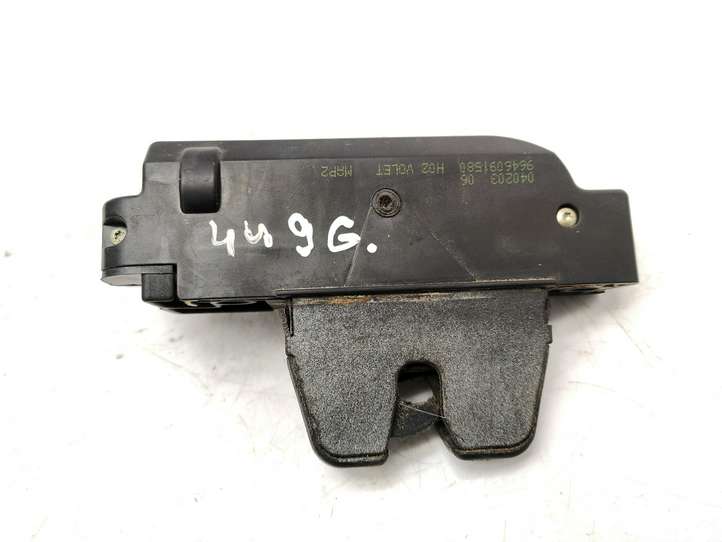 Peugeot 307 (2001 - 2005)  9646091580 Замок задней крышки