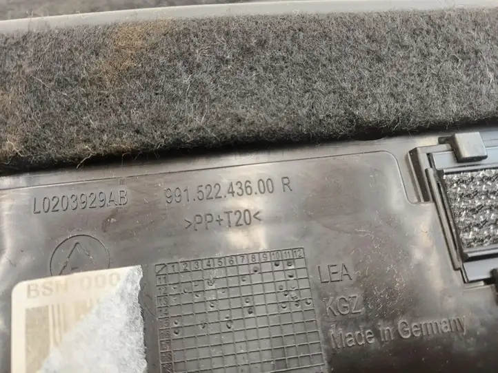 Porsche 911 991 (2011 - 2019) 99152243500 Прочие детали салона — фото 3