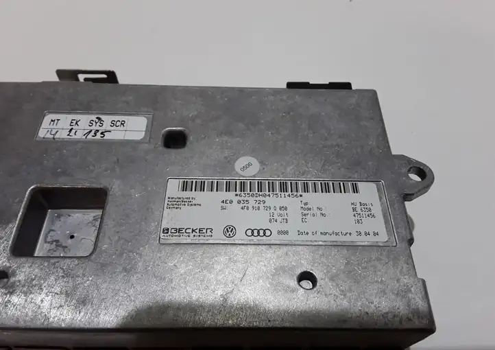 Audi A6 S6 C6 4F (2008 - 2011) 4E0035729 Модуль комфорта — фото 3