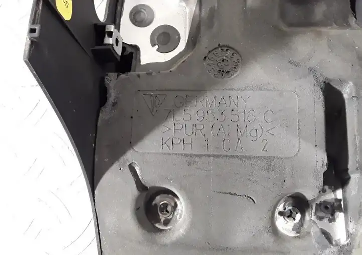 Porsche Cayenne (9PA) (2002 - 2010) 7L5953516C Обшивка рулевой колонки — фото 7