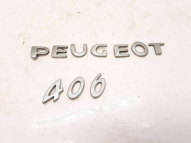 Peugeot 406 (1999 - 2006)   Значок производителя / буквы модели