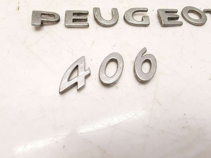 Peugeot 406 (1999 - 2006)   Значок производителя / буквы модели