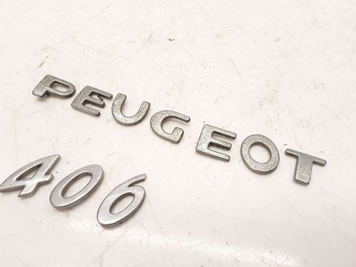 Peugeot 406 (1999 - 2006)   Значок производителя / буквы модели