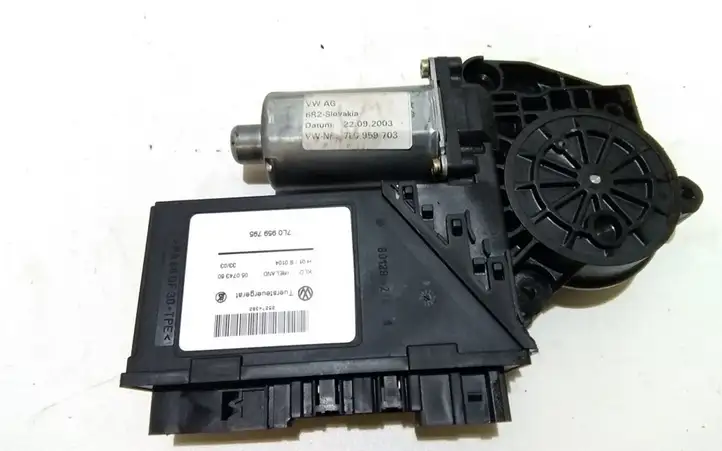 Volkswagen Touareg I (2002 - 2010) 7L0959795 Стеклоподъемник задней двери — фото 1