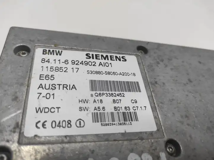 BMW 7 E65 E66 (2001 - 2008) 84116924902 Блок GSM — фото 3