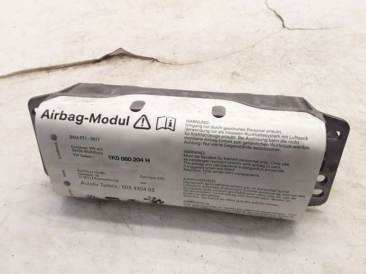 Volkswagen Golf V (2003 - 2009)  1K0880204H Подушка безопастности пассажира
