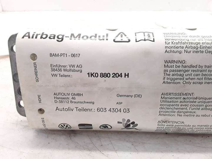 Volkswagen Golf V (2003 - 2009)  1K0880204H Подушка безопастности пассажира