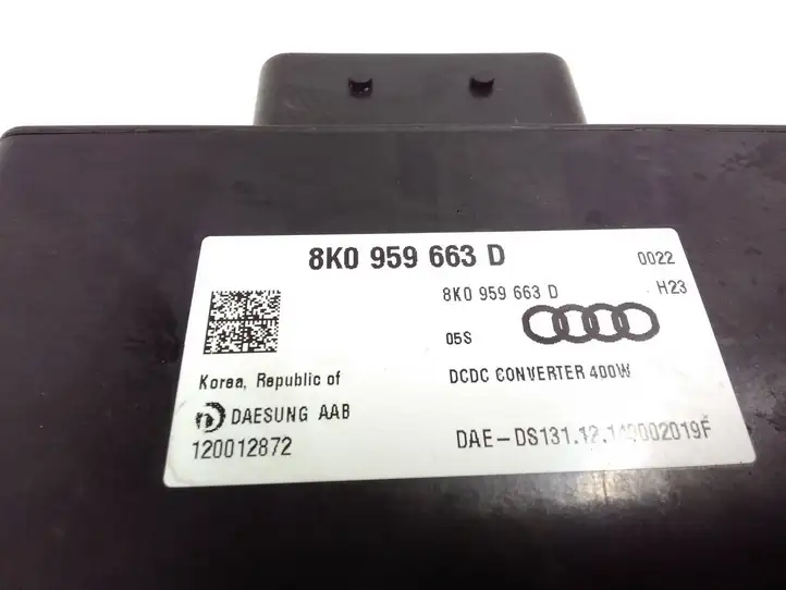 Audi A6 C7 (2014 - 2018) 8K0959663D Преобразователь напряжения — фото 2