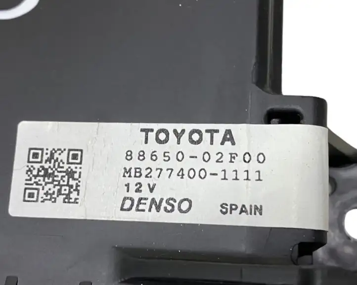 Toyota Auris E180 (2012 - 2018) 8865002F00 Модуль управления кондиционером — фото 5