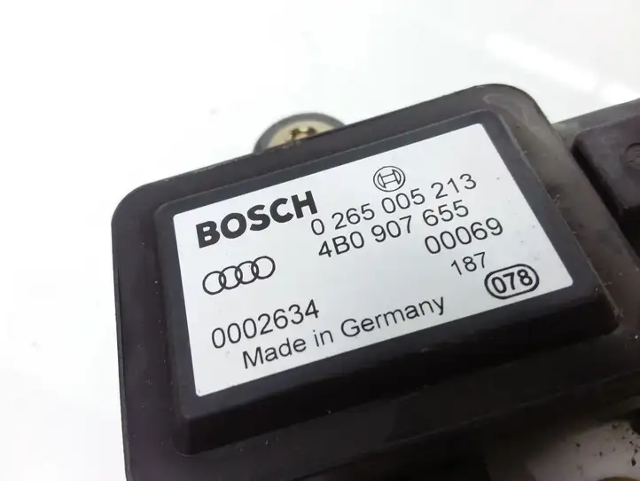Audi A6 (1997 - 2001)  4B0907655 Датчик ESP (системы стабильности) (датчик курсовой устойчивости))