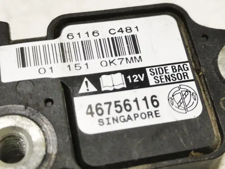 Alfa Romeo 147 (2000 - 2004) 46756116 Датчик удара SRS — фото 3