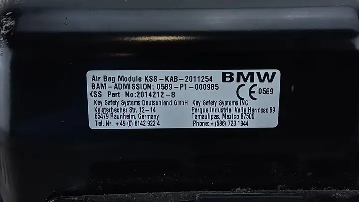 BMW X5 G05 (2018 - ) 9363845 Коленная подушка безопасности — фото 3