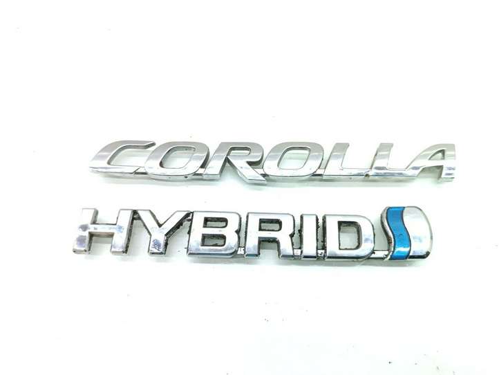 Toyota Corolla E160 E170 (2013 - )  7544212C00 Значок производителя / буквы модели