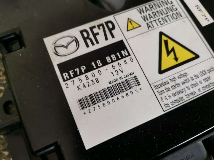 Mazda 5 (2005 - 2010)  RF7P18881N Блок управления двигателя