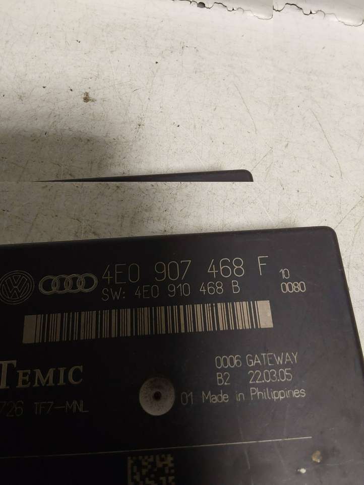 Audi A8 (2005 - 2007)  4E0907468F Другие блоки управления / модули