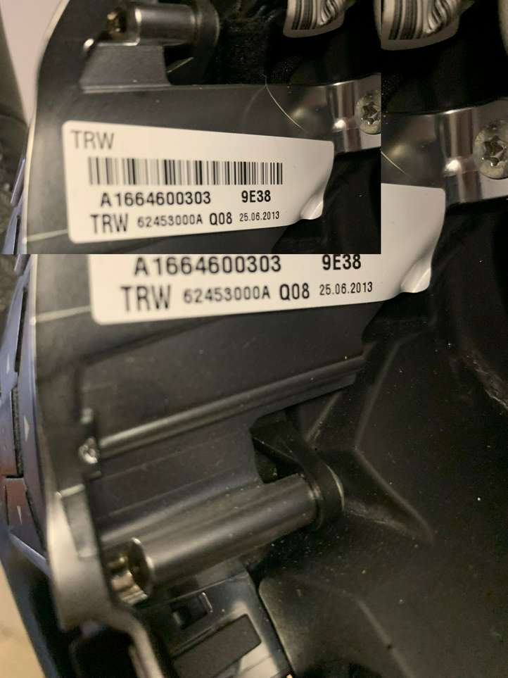 Mercedes-Benz GL X166 (2013 - 2019)  A1664600303 Руль