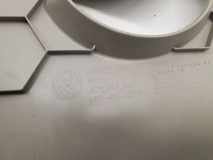 Volkswagen Atlas (2017 - 2020) 3CN867246 Верхняя обшивка стойки D — фото 2