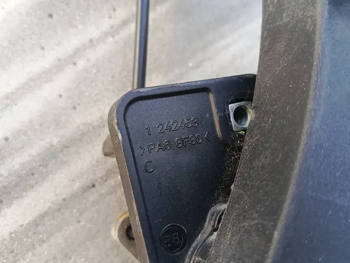 Citroen Jumper (2007 - 2013) 1242453 Внутренняя ручка задней двери — фото 2