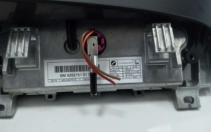 BMW 1 F20 F21 (2011 - 2019)  18520610 Экран/ дисплей / маленький экран