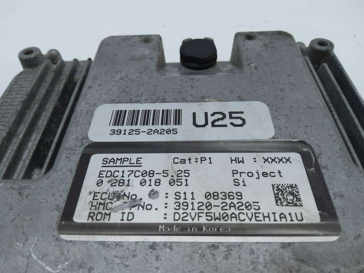 Hyundai i40 (2015 - )  391202A205 Блок управления двигателя