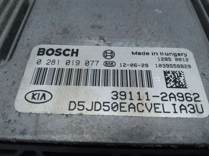 Kia Ceed (2012 - 2015)  391112A962 Блок управления двигателя