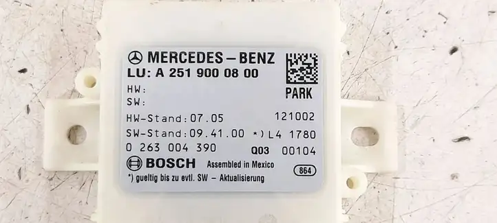 Mercedes-Benz R W251 (2005 - 2013) Блок управления парктрониками — фото 2