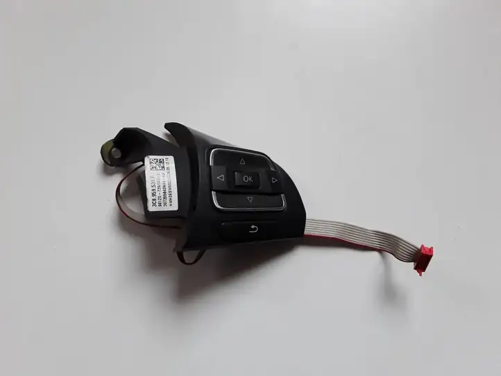 Volkswagen Golf VI (2009 - 2013) 3C8959538F Кнопки на рулевом колесе — фото 1