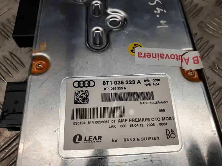 Audi S5 8T (2011 - 2016) 8T1035223A Усилитель звука — фото 3