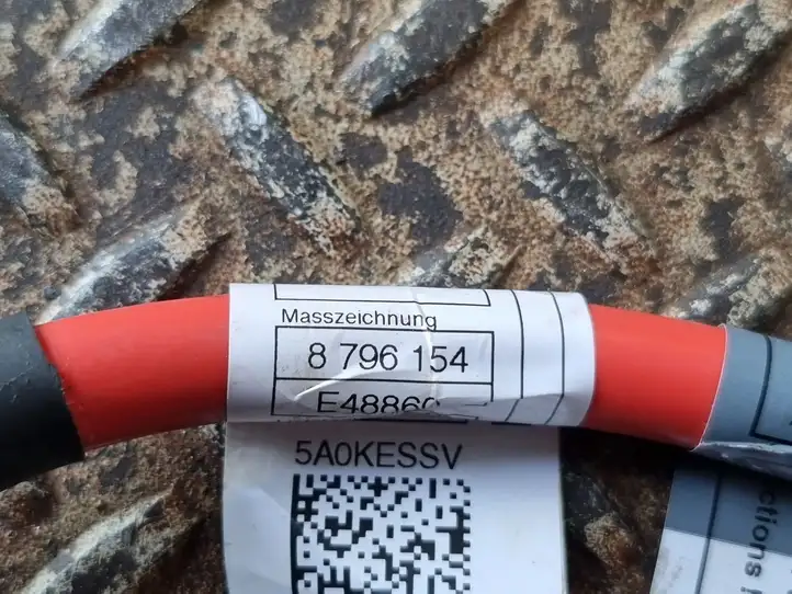 BMW 3 G20 G21 (2019 - ) 8796154 Плюсовой провод аккумулятора — фото 6
