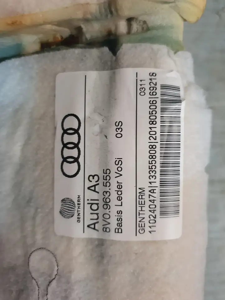 Audi A3/S3 8V (2012 - 2016) 8V0963553J Датчик занятости сиденья — фото 2