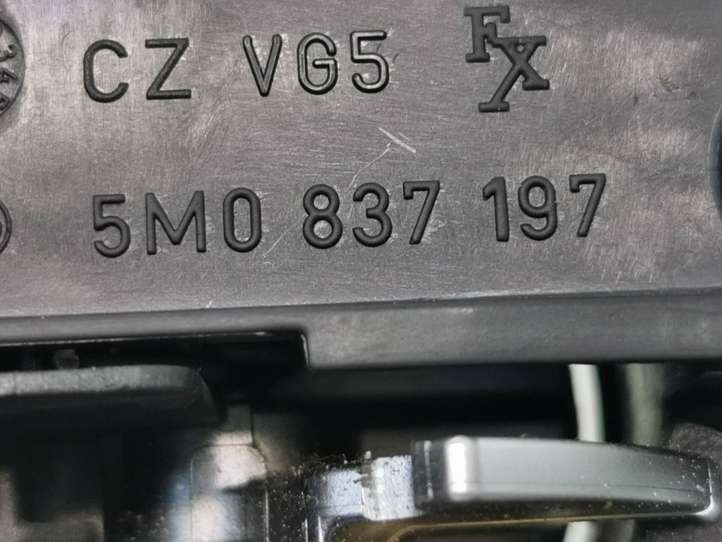 Volkswagen Golf Plus (2004 - 2008)  5M0837113A Внутренняя ручка