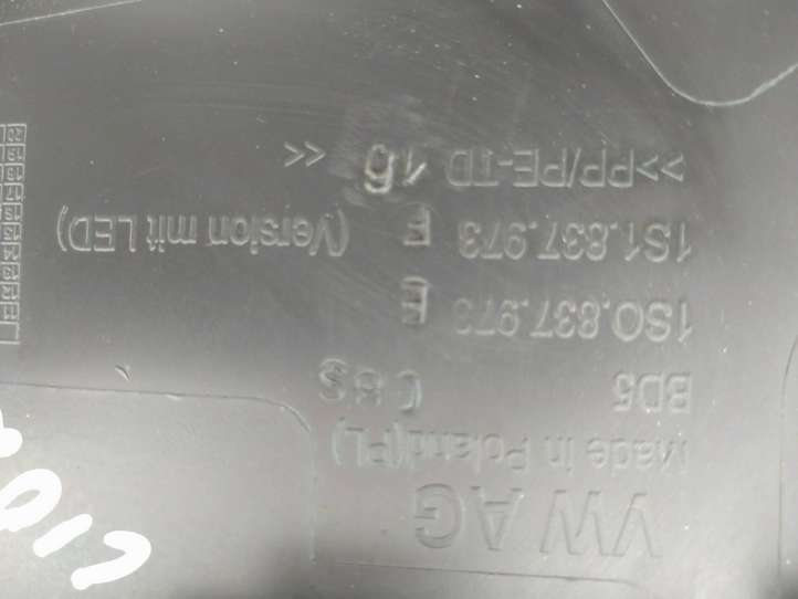 Volkswagen up! (2011 - )  1S0837973E Другая деталь отделки пере́дней дверей