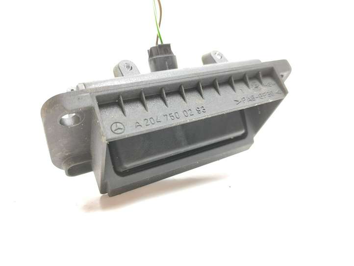 Mercedes-Benz C W204 (2007 - 2014)  A2047500293 Ручка задней крышки
