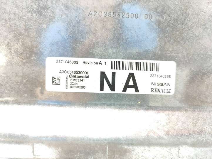 Dacia Sandero (2016 - )  237104639S Блок управления двигателя