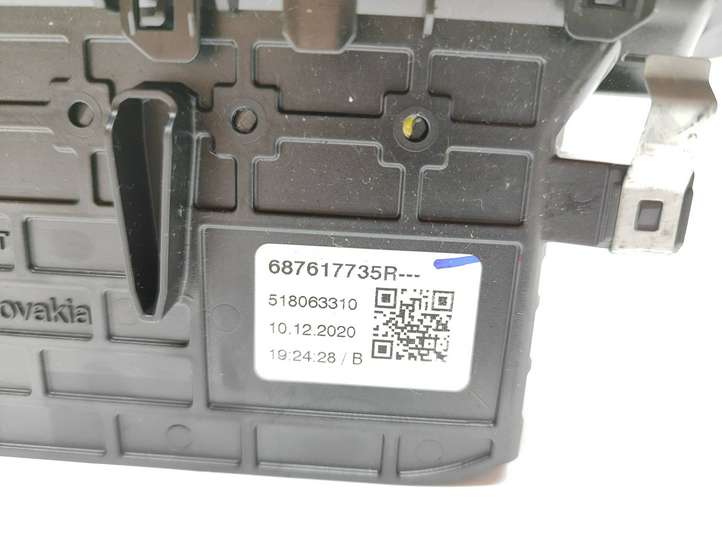 Dacia Sandero (2016 - )  687617735R Боковая воздушный дефлектор