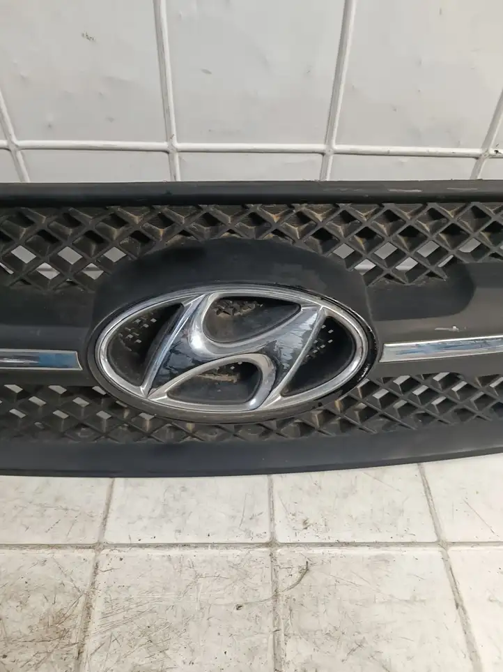 Hyundai Tucson JM (2004 - 2009) 863512E000 Передняя решетка — фото 2