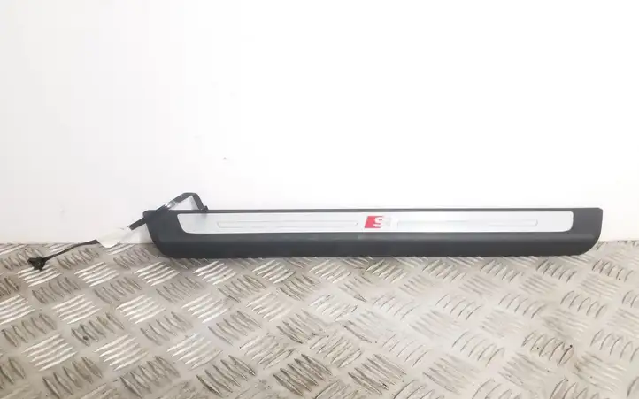 Audi Q3 F3 (2018 - ) 83A947418 Наружная отделка переднего порога — фото 1