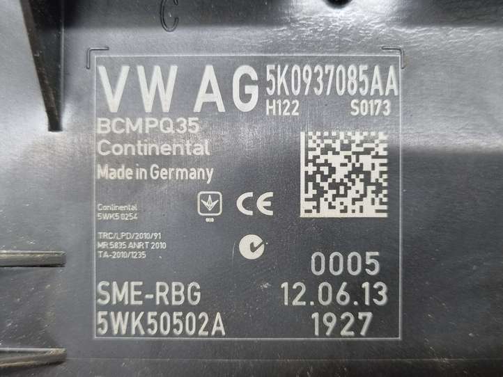 Volkswagen Caddy (2010 - 2015)  5K0937085AA Mодуль kомфортa