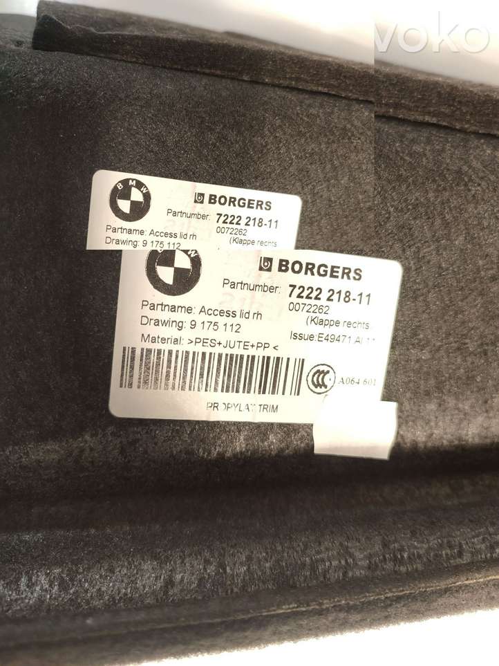 BMW X3 F25 (2010 - 2017)  7222218 Боковая панель