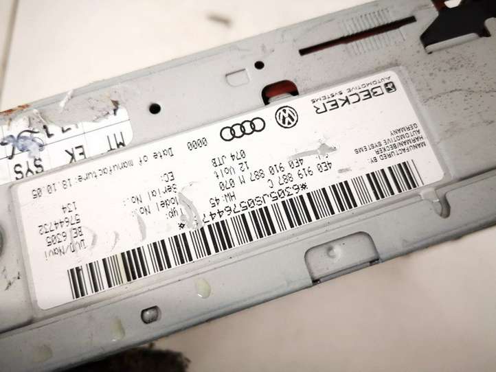 Audi A6 (2004 - 2008)  4e0919887c CD/DVD чейнджер
