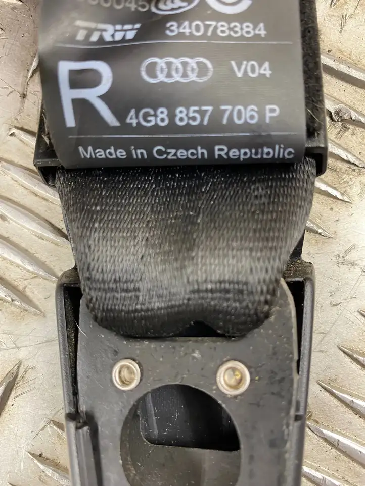 Audi A6 Allroad C7 (2014 - 2018) 4G8857706P Передний ремень безопасности — фото 2