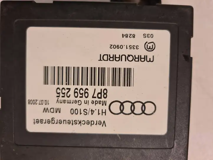Audi A3/S3 8P (2008 - 2013) 8P7959255 Блок управления люком — фото 6