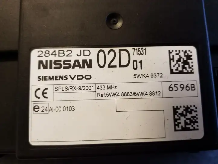 Nissan Qashqai (2006 - 2010) 284B2JD02D Модуль комфорта — фото 2