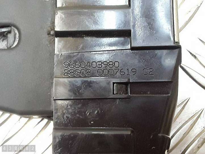 Peugeot 308 (2007 - 2013)  9660403980 Замок задней крышки