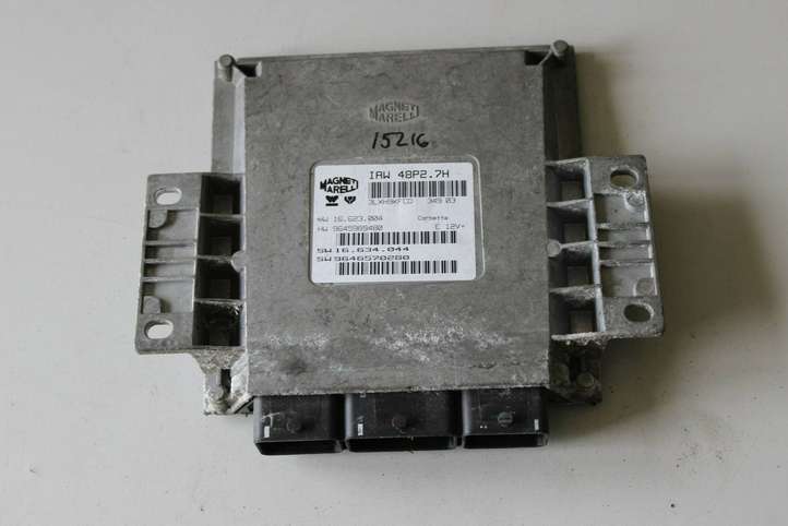 Citroen C2 (2003 - 2008)  9645989480 Блок управления двигателя