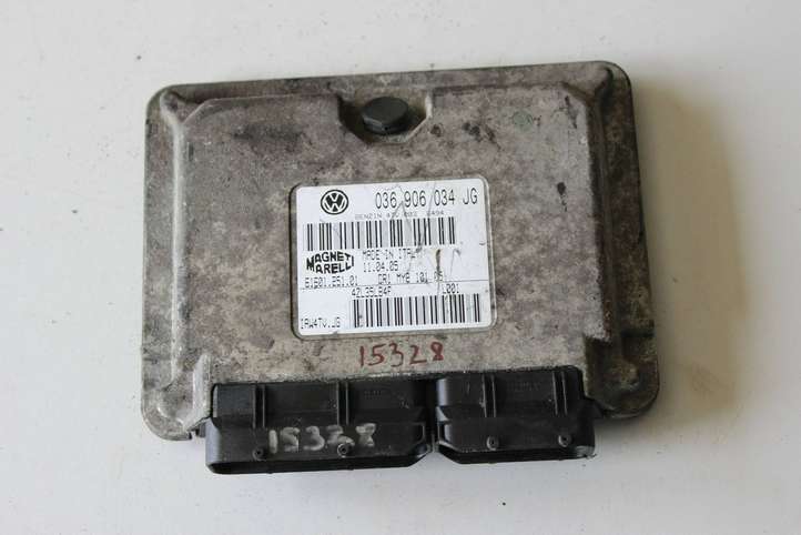Seat Ibiza III (6L) (2002 - 2008)  036906034JG Блок управления двигателя