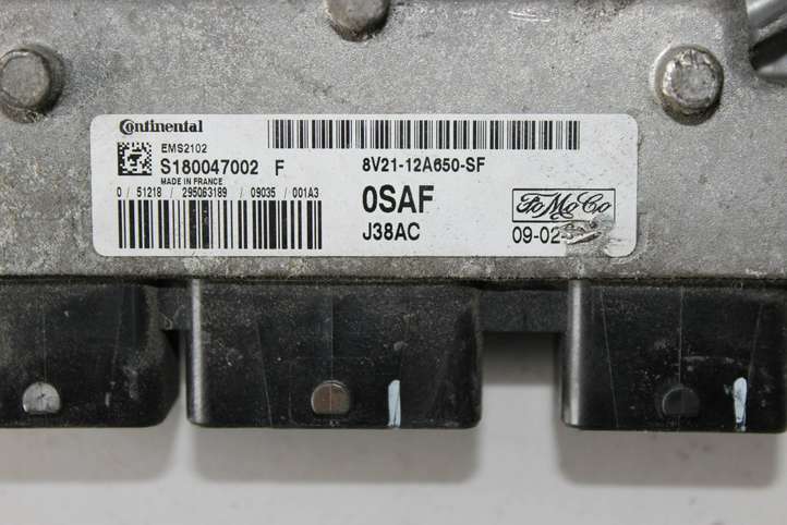 Ford Fiesta (2006 - 2008)  8V2112A650SF Блок управления двигателя