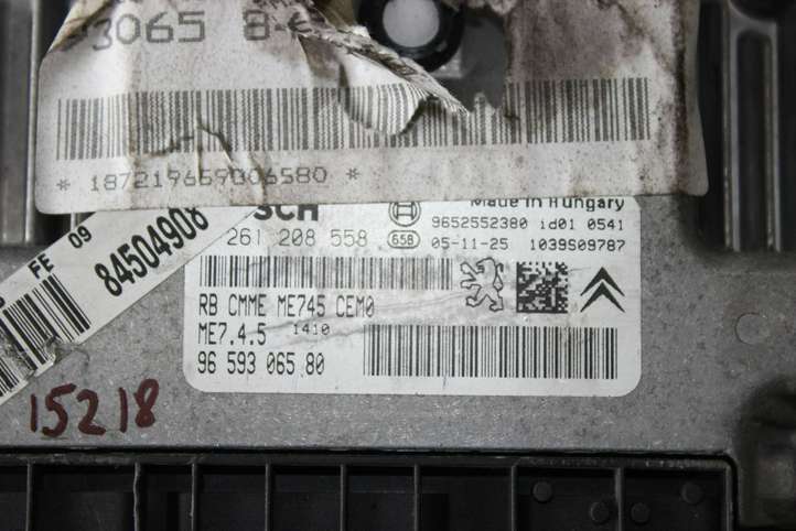 Peugeot 307 (2005 - 2008)  9659306580 Блок управления двигателя
