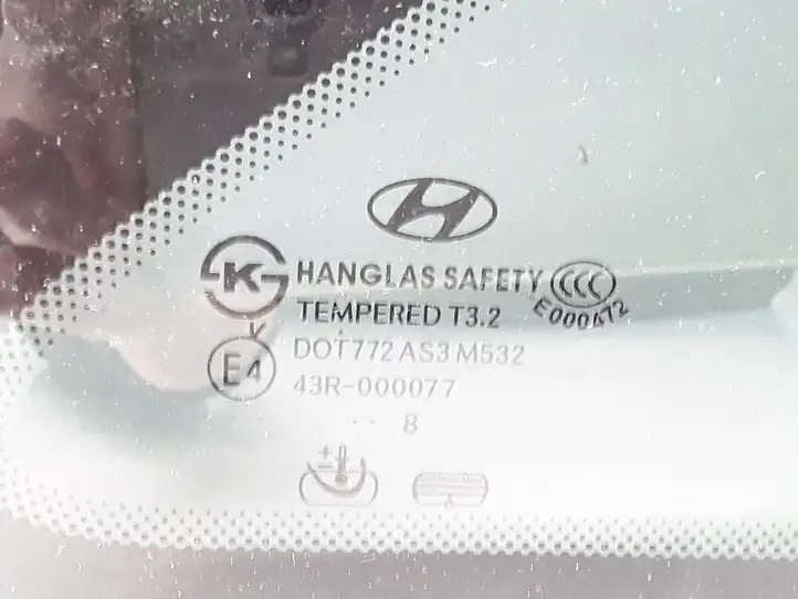Hyundai ix 55 (2006 - 2012) 43R000077 Заднее боковое стекло — фото 2